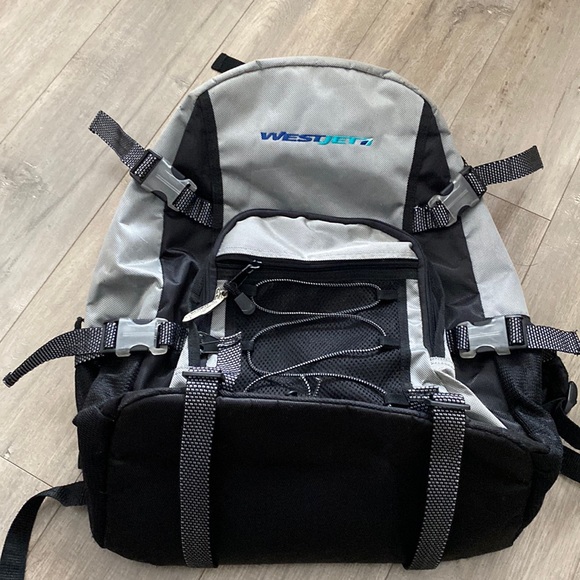 westjet Bags Westjet Airlines Wja Ws Backpack Embroidered Logo